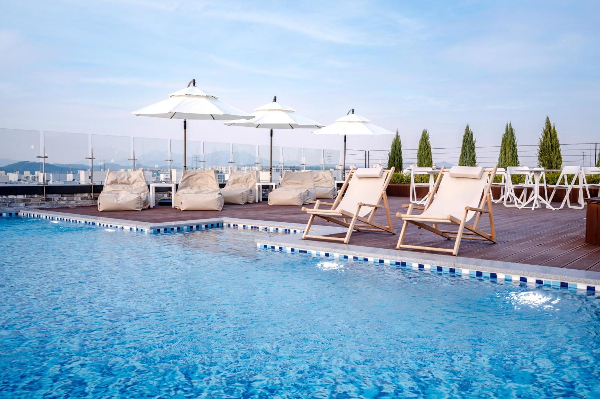 Sr Hotel Magok Сеул Экстерьер фото